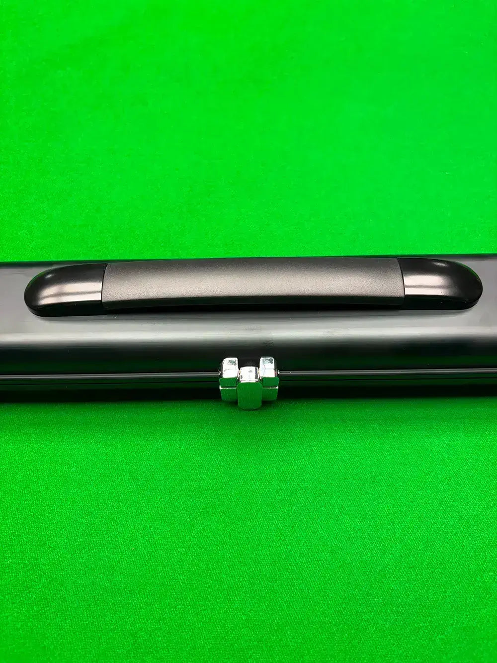 Slimline Aluminium Cue Case - Black - 2 Piece Slot by pro edge snooker