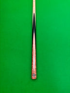 Pro edge snooker cue with exotic wood