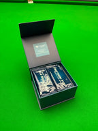 a box of the friction fix smooth cue wipes by chris henry