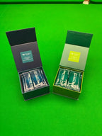 a box of friction fix cloth wipes and a box of cue wipes bundle by chris henry