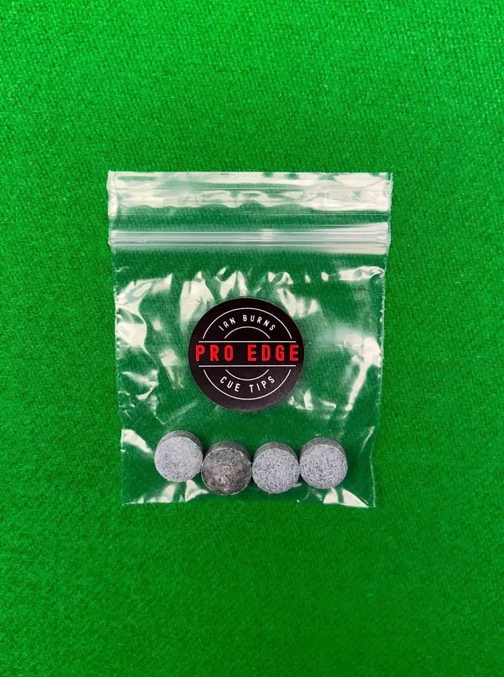 4 mixed cue tips by pro edge snooker