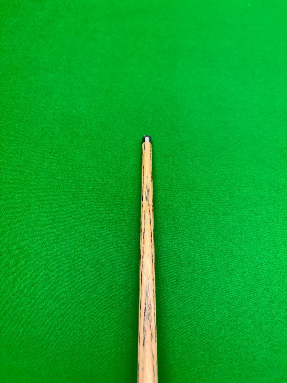 Snooker cue ash shaft titanium ferrule by Ian Burns
