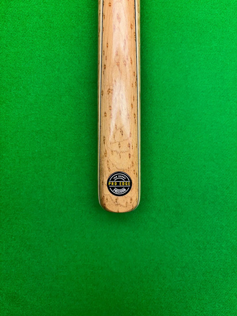 Pro Edge Precision 06 snooker cue - ebony and maple style butt