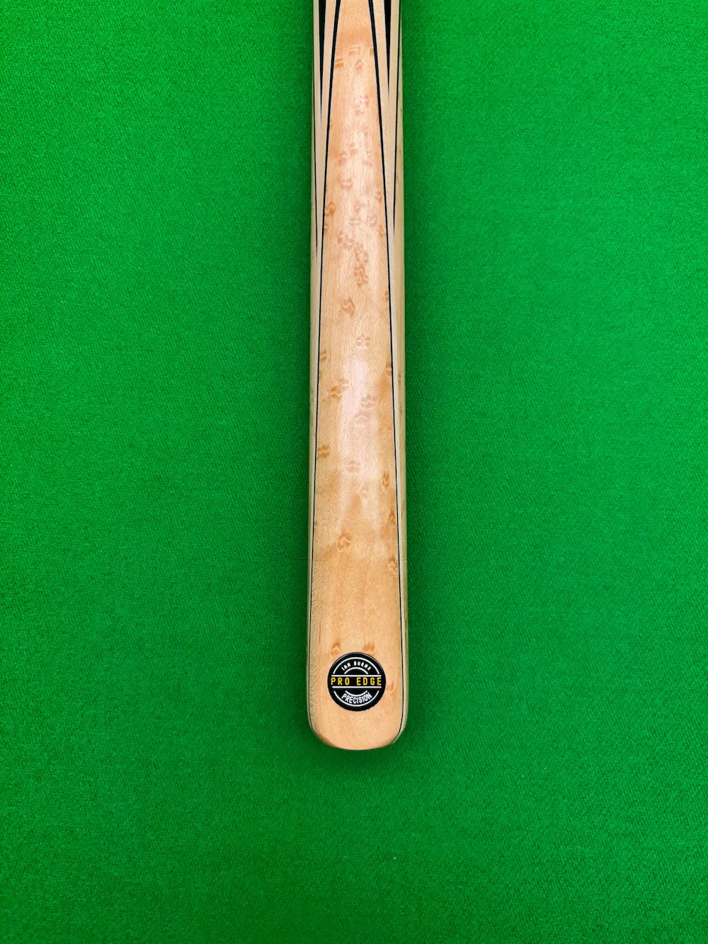 Pro Edge Precision 12 - ebony and maple style butt