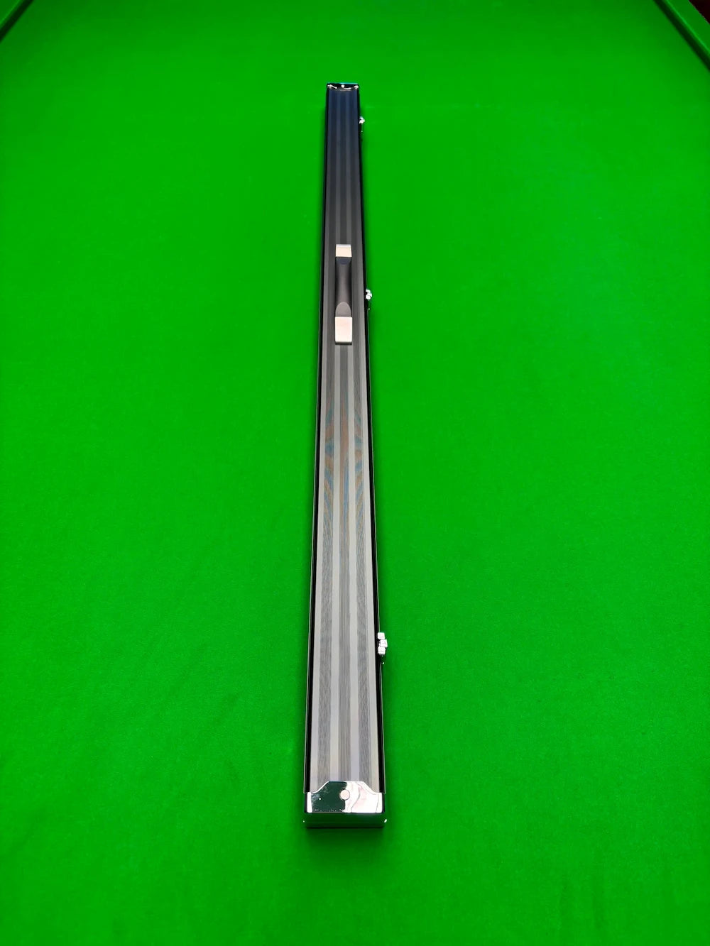 black snooker cue case by ian burns pro edge snooker