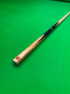 pro edge snooker cue with an Ebony and Camphor Burl butt