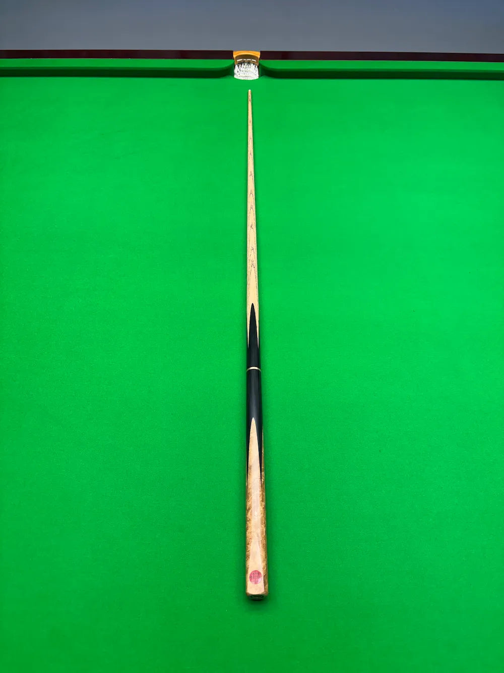 3/4 ash snooker cue with an Ebony and Camphor Burl butt by pro edge snooker