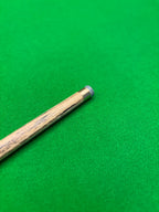 pro edge 3/4 ash snooker cue with a brass ferrule