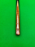 Ebony, Makha Burl and Bungor Burl snooker cue by pro edge snooker