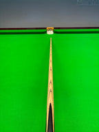 high quality pro edge snooker cue with an Ebony and Lava Rosewood butt