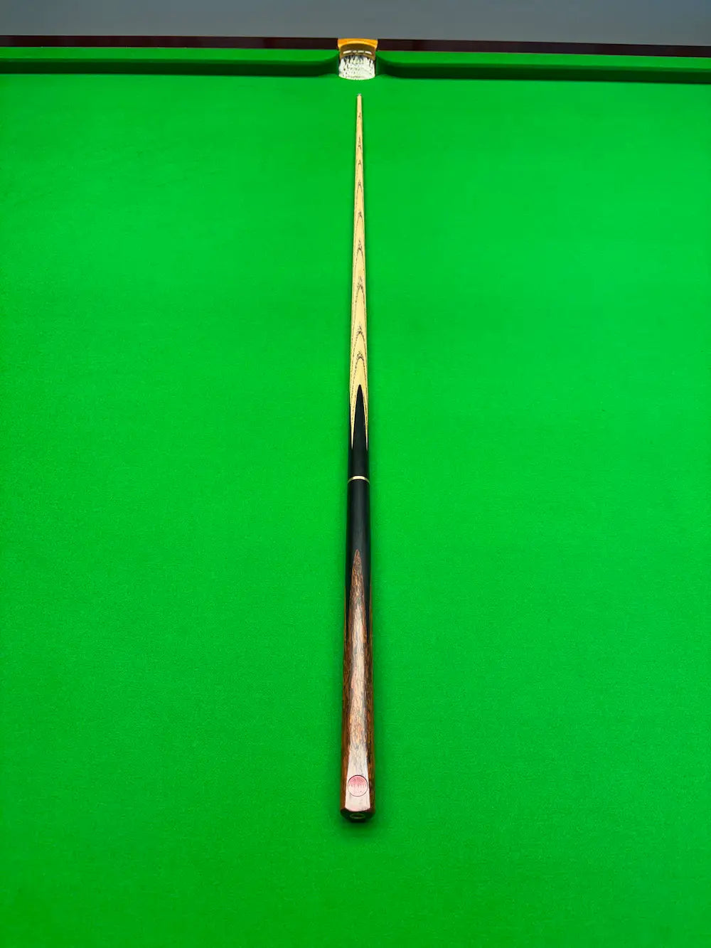 ash pro edge snooker cue with an Ebony and Lava Rosewood butt