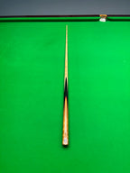Pro Edge Apollo ref 5 snooker cue ebony with red veneer and Amboyna burl butt